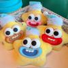 Yousheng Large Mouth Cartoon Doll Keychain Star Shape Macaron Color Keychain Bag Pendant Lucky Charm Resin Accessory