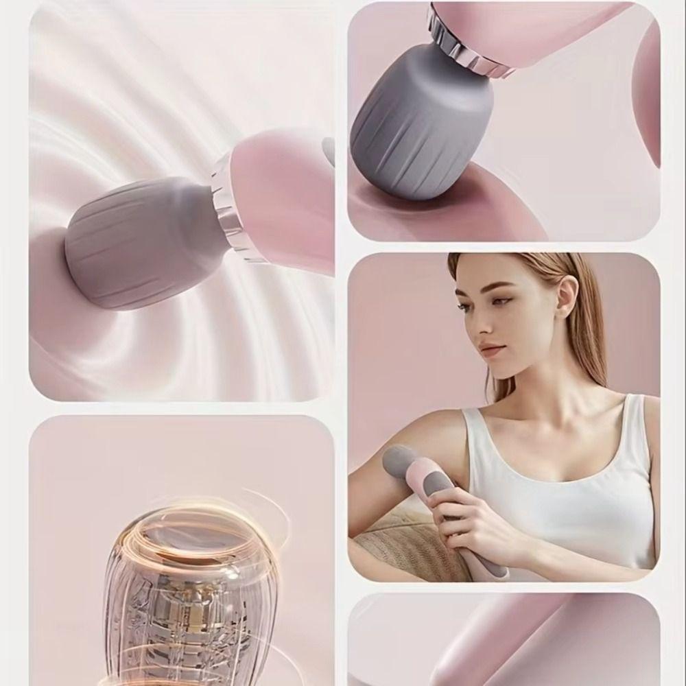 Portable Handheld Massage Device USB Rechargeable Deep Tissue Massager  Travel