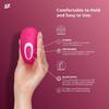 Satisfyer Совершенно секретный Розовый Носимый Приложение Клитор Одновременное Клиторальное Дистанционное Управление Мощный Смартфон 12 Вибраций Тонкий Мощный Любовь Взрослый Игрушка