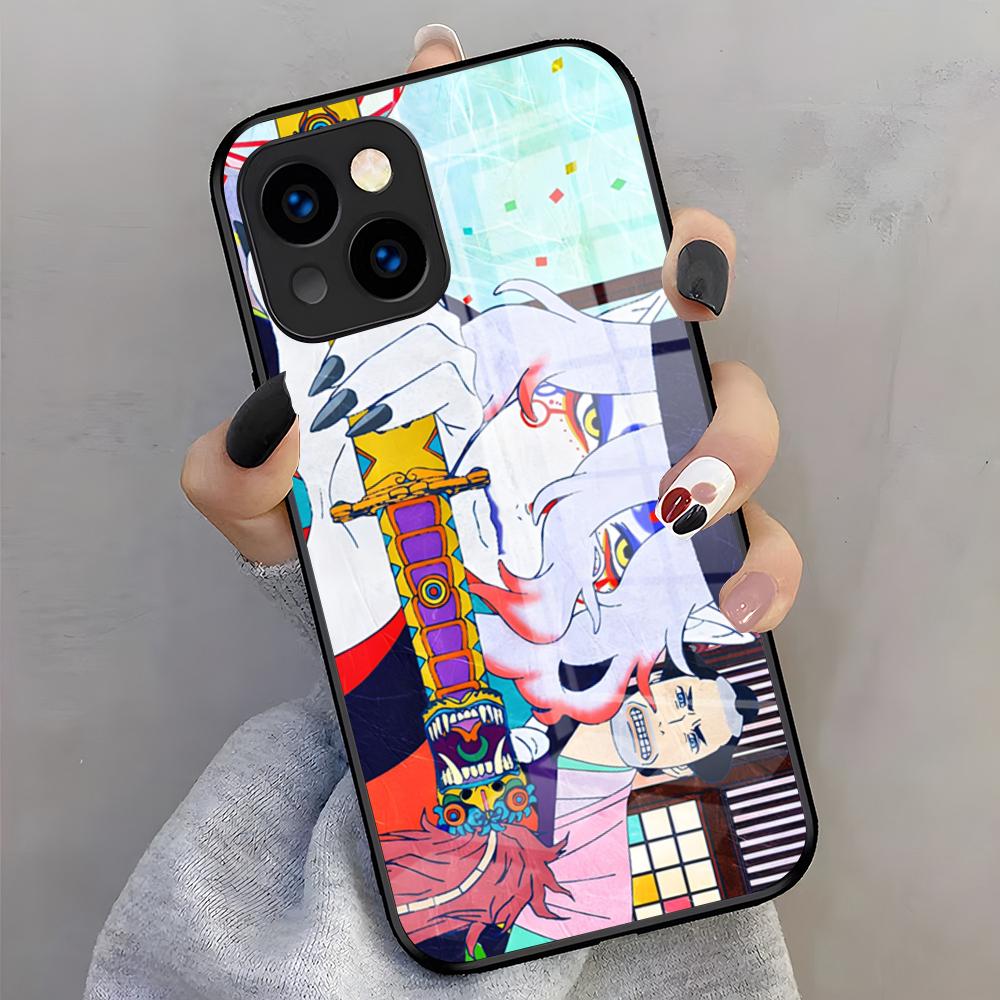 Чехол для телефона Аниме Принцесса Мононоке Лекарь Для IPhone 17 Pro Max 16 15 14 Pro Max 13 11 X Xs Xr 8 7Plus Стеклянная Крышка