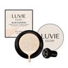 Luvie Glow Blur Cushion Тональная основа-кушон Air Cushion CC Cream Натуральная Стойкая для Всех Типов Кожи