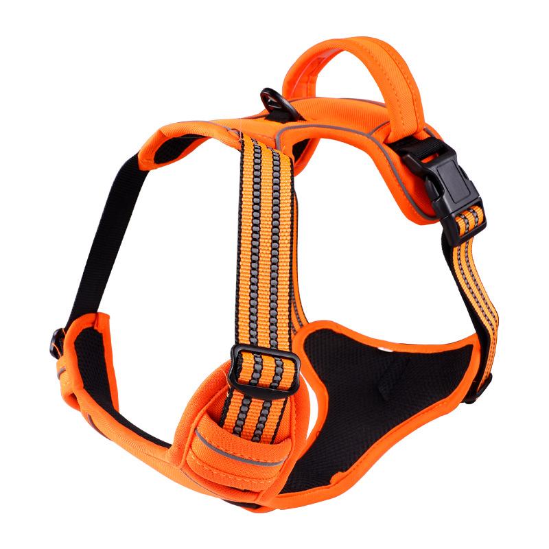 Ремень для выгула собак, универсальный светоотражающий жилет, поводок для собак, грудь, спина