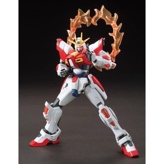 BANDAI SPIRITS HGBF Gundam Build Fighters Try Build Burning Gundam масштабная пластиковая модель 1/144 цветная