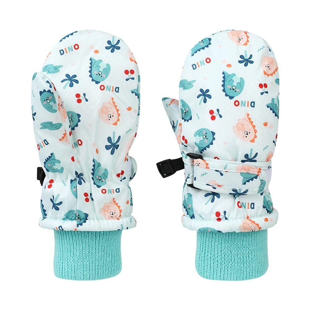 Non-slip Children Ski Gloves Warm Kids Winter Mittens Fashion Snow Gloves Snow Snowboard