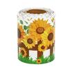 Sunflower Bulletin Board Border Roll Self-Adhesive Classroom Decor Floral Trim for Blackboard Whiteboard DIY Wall Decal