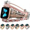 Металлический кожаный ремешок для Apple Watch Series 46мм 45мм 44мм 49мм 42мм 41 40мм Браслет Band iWatch 11 10 Ultra 9 8 7 6 5 SE 3 Ремень
