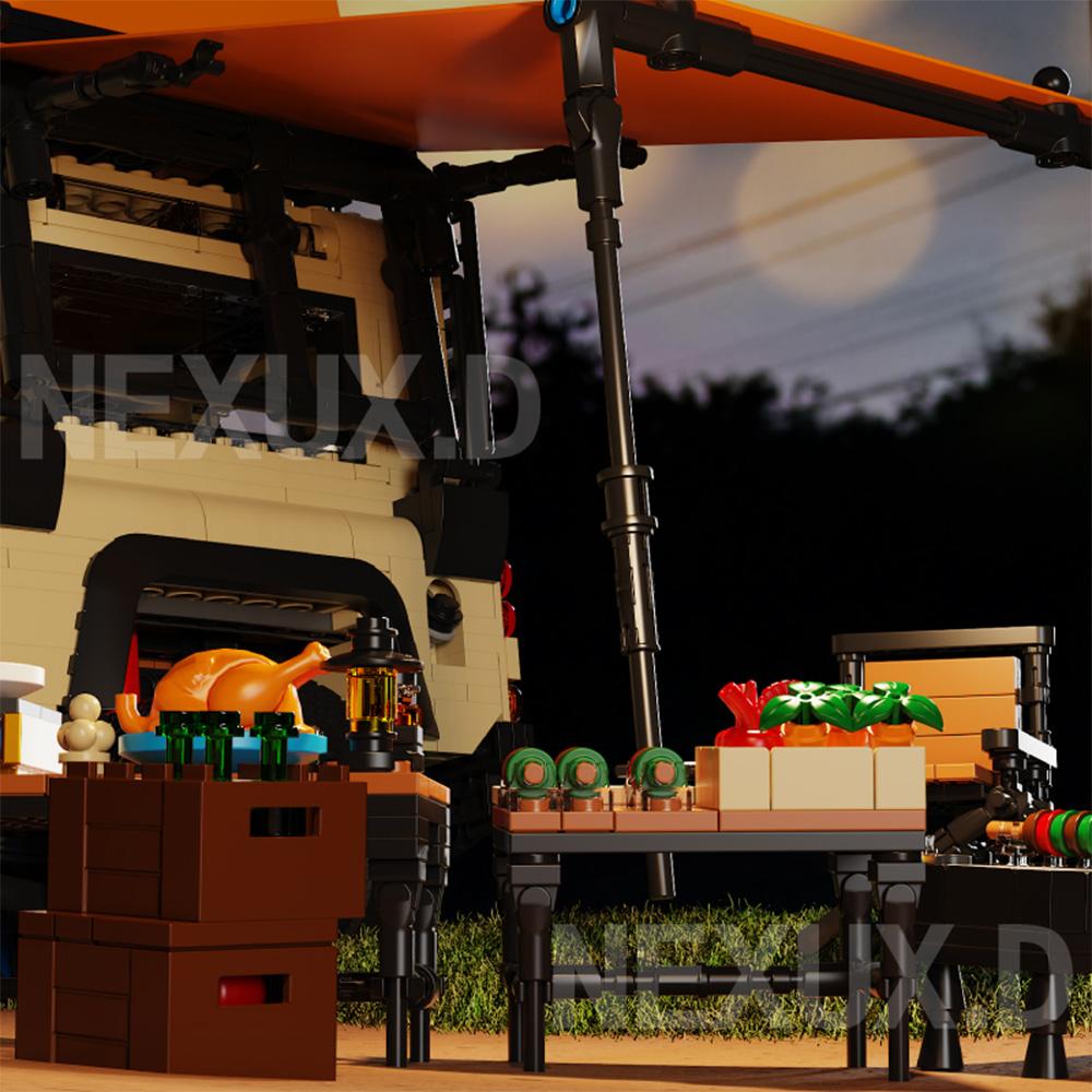Нетоксичные 2766 деталей Технический Автодом Модель Строительные Блоки Moc Город Внедорожник Грузовики Кирпичики Stem Игрушки Для Детей Взрослых Подарки