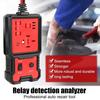 Automotive Car Relay Tester Auto Relay Diagnostic Tool Compact Size Portable Safe To Use 12V/24V A/C Relay Tester