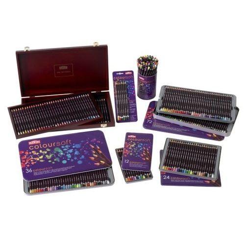 Coffret de Crayons - Derwent - Coloursoft - 36 Couleurs - Mixte - Idéal pour Dessins
