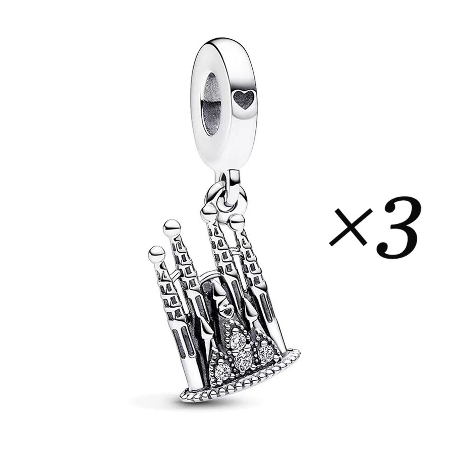 Подвеска-шарм 'Памятник Барселоны' для оригинального браслета-цепочки DIY Женские украшения Новинки Модные аксессуары