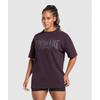 Gymshark Lifting Oversized Pump Cover Plum Brown B3c1q Nbzn