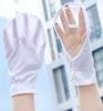 Перчатки для защиты от солнца при вождении Женские уличные велосипедные короткие перчатки с защитой от УФ-лучей Дышащая ткань Противоскользящие рукава-подковы