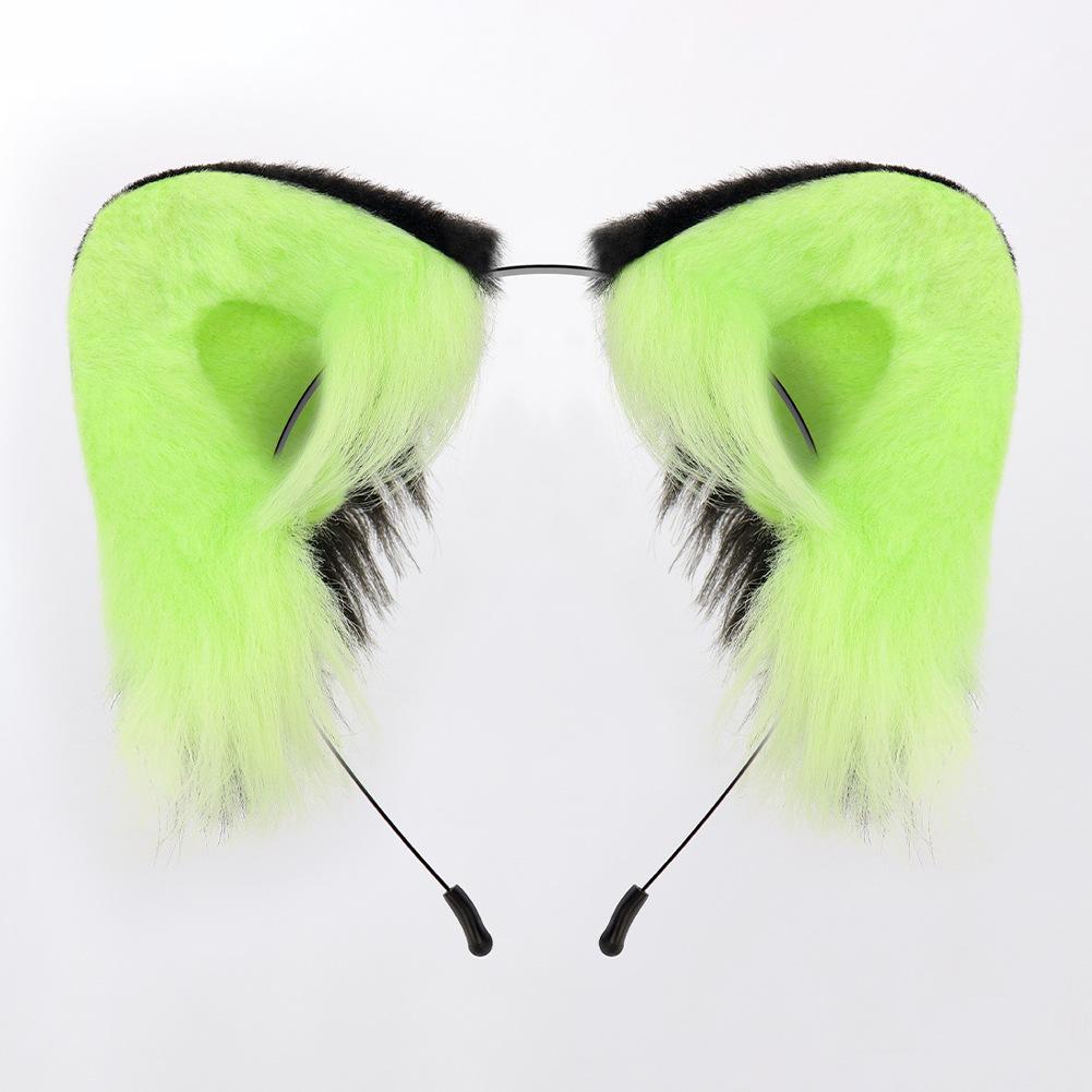 Animal Ear Plush Cat Ear Headband, Soft And Cute Ears Lolita Animal Ear Headband Kc Comic Exhibition Props
