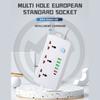 Универсальный удлинитель с 2/3 розетками и зарядным устройством на 6 портов USB, кнопка переключения удлинителя, удлинитель 2M/3M, розетка для удлинителя EU UK Us