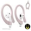 Мягкие силиконовые противопотерянные ушные крючки для AirPods 1/2/3/Pro/Pro 2, спортивные противоскользящие держатели для ушей с зажимом для хранения для бега, спортзала