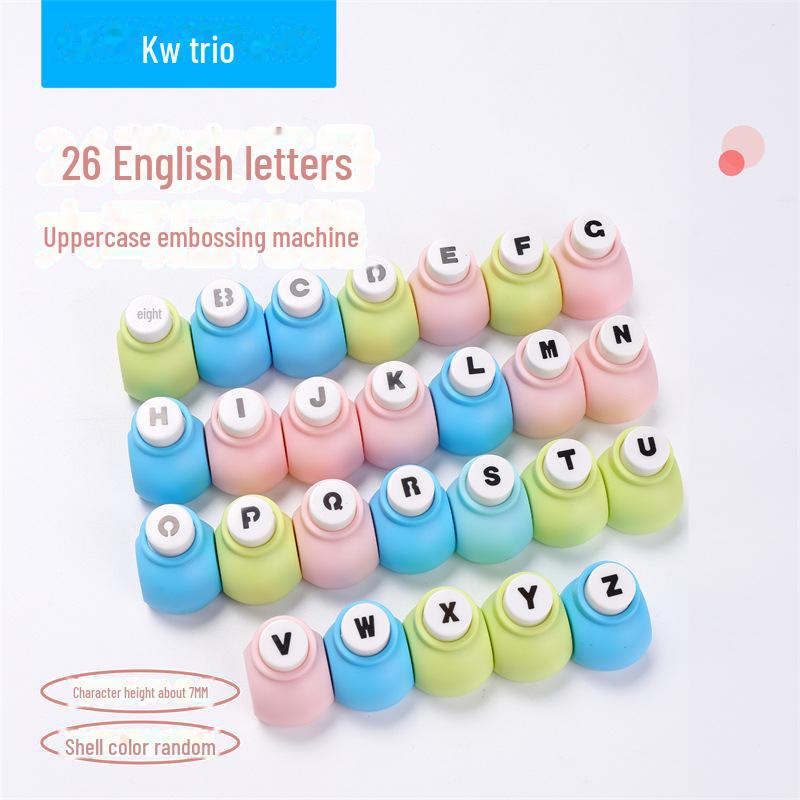 Машина для тиснения букв KEDEYU DIY для поздравительных открыток ручной работы с набором из 26 букв