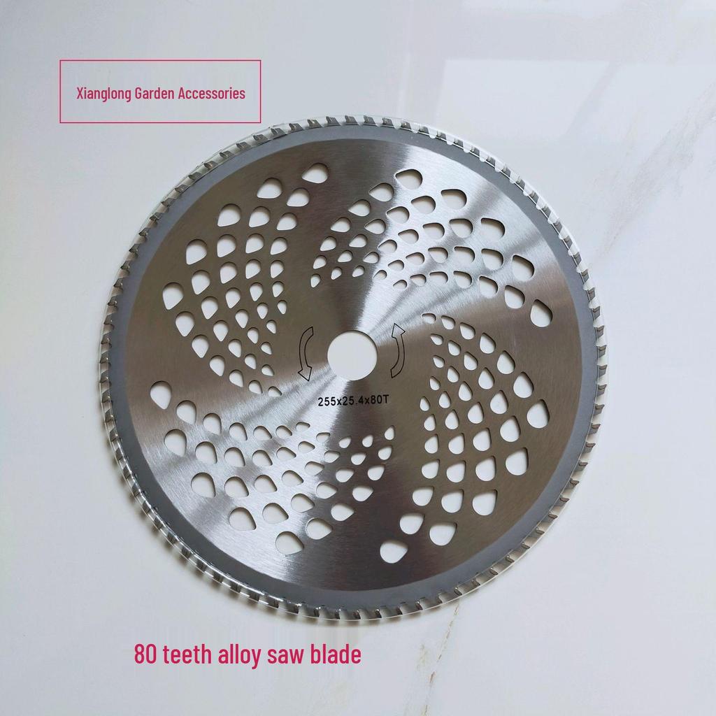 Нож для бензиновой газонокосилки - KS5 Дисковый нож для кустореза из сплава, 40/80 зубьев