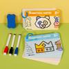 23-Square Grid Drawing Cards for Kindergarten & Senior Classes: Educational Toys for Hand-Eye Coordination & Pencil Control