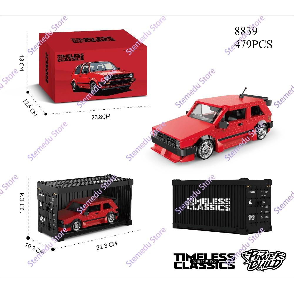 MOC PB8801-8849 Технический Чемпион Скорости Модель Гоночного Автомобиля MX5 Кемпер Контейнер Строительный Блок Кирпич Сборка Игрушки Детский Рождественский Подарок