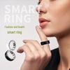 Умное циркониевое кольцо: Пульс, Кислород в крови, Сон, Шагомер, Водонепроницаемый, с большим зарядным кейсом