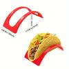 3/6/12pcs, Taco Holder, Reusable Taco Holder, Washable Colorful Taco Rack, Tortilla Holder, Pancake Rack,  Kitchen Stuff