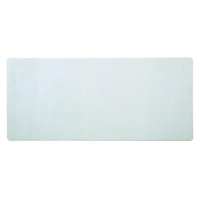 Large Desk Mat, Big Computer Mouse Pad for And Rollable And Portable, Non-Slip Base, PU Leather Easy to Clean, Portable, Sky Blue, Large Size, 90*40