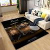 Барабанная установка, ковер с музыкальными инструментами, большой ковер, ковер для гостиной, спальни, дивана, коврик для украшения, кухонный нескользящий напольный коврик