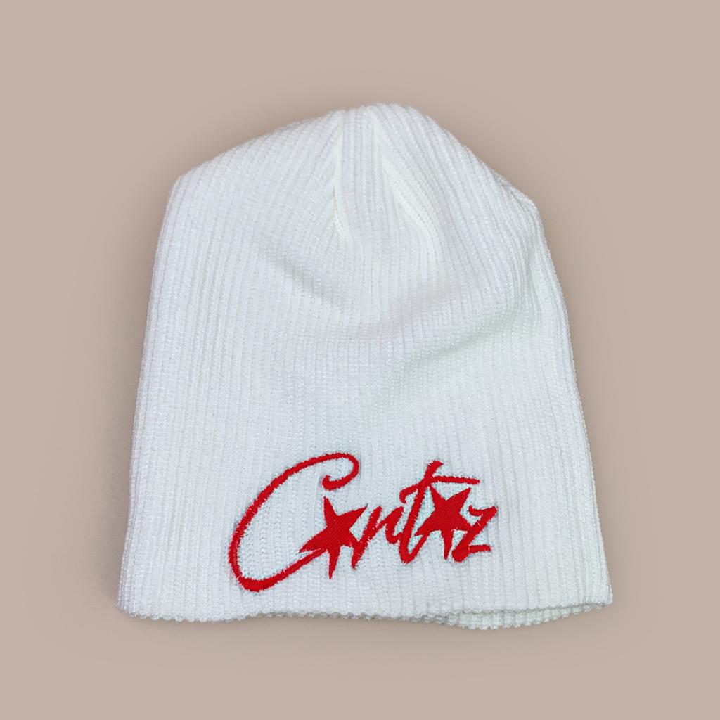 Autumn and winter street embroidery cruise letter knitted hat men and women warm American street cold hat pullover hat