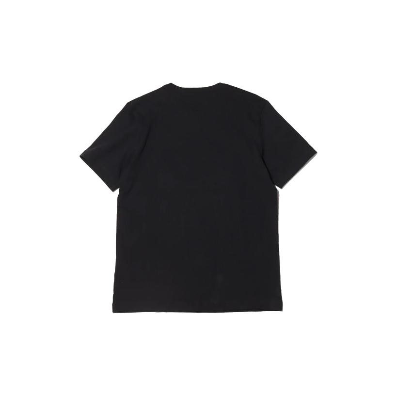 Nike Спортивная одежда Essential Logo Пуловер с мультяшным принтом Футболка с коротким рукавом Мужские топы Черный DB6152-010