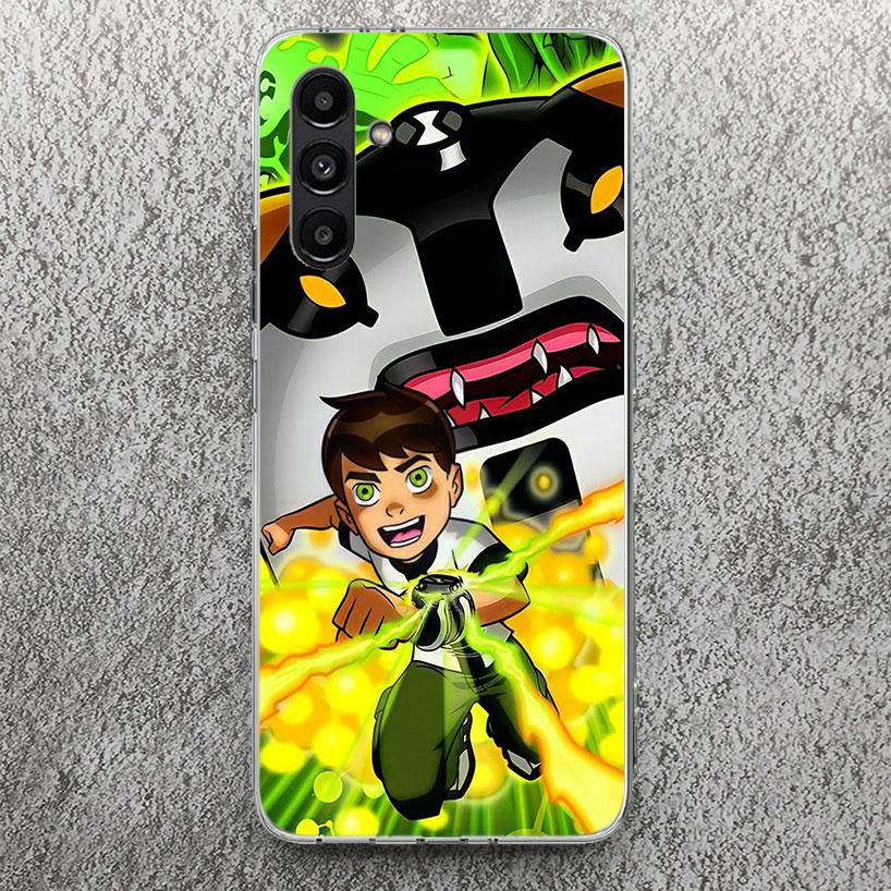 Мультяшный чехол Ben 10 для Samsung Galaxy A17 A16 A15 A14 A13 A56 A55 A54 A53 A36 A35 A34 A33 A26 A25 A24 A23 A05S A04S Galax