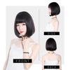 TefuRe Wig Short Bob Wig Small Face Wig D-3079N-BLK