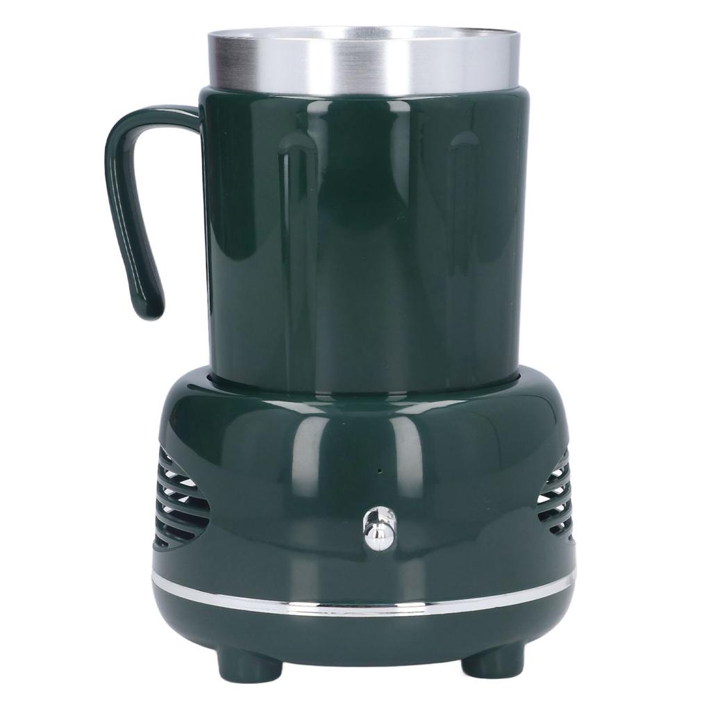 Cooler Warmer Cup Easy Operation Fast Cooling Heating Aluminium Body Stable Nonslip Coffee Warmer