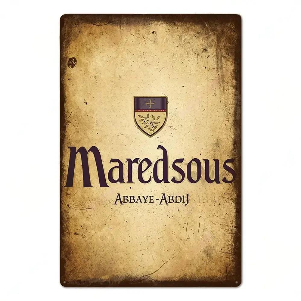 Ретро бельгийский пивной бренд постер винтажный знак металлический знак декоративная табличка для комнаты бар паб человек пещера клуб настенное украшение