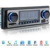 Bluetooth Ретро Автомобильное Радио Mp3-плеер Стерео Usb Aux Классическая Автомобильная Стерео-Аудио