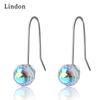 Lindon женские серьги из медного сплава с искусственными кристаллами, серьги-капли для женщин, подарки для свадебной вечеринки