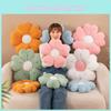 Plush Seat Daisy Cushion Flower Shape Throw Pillow Stuffed Doll Toy Window Pad