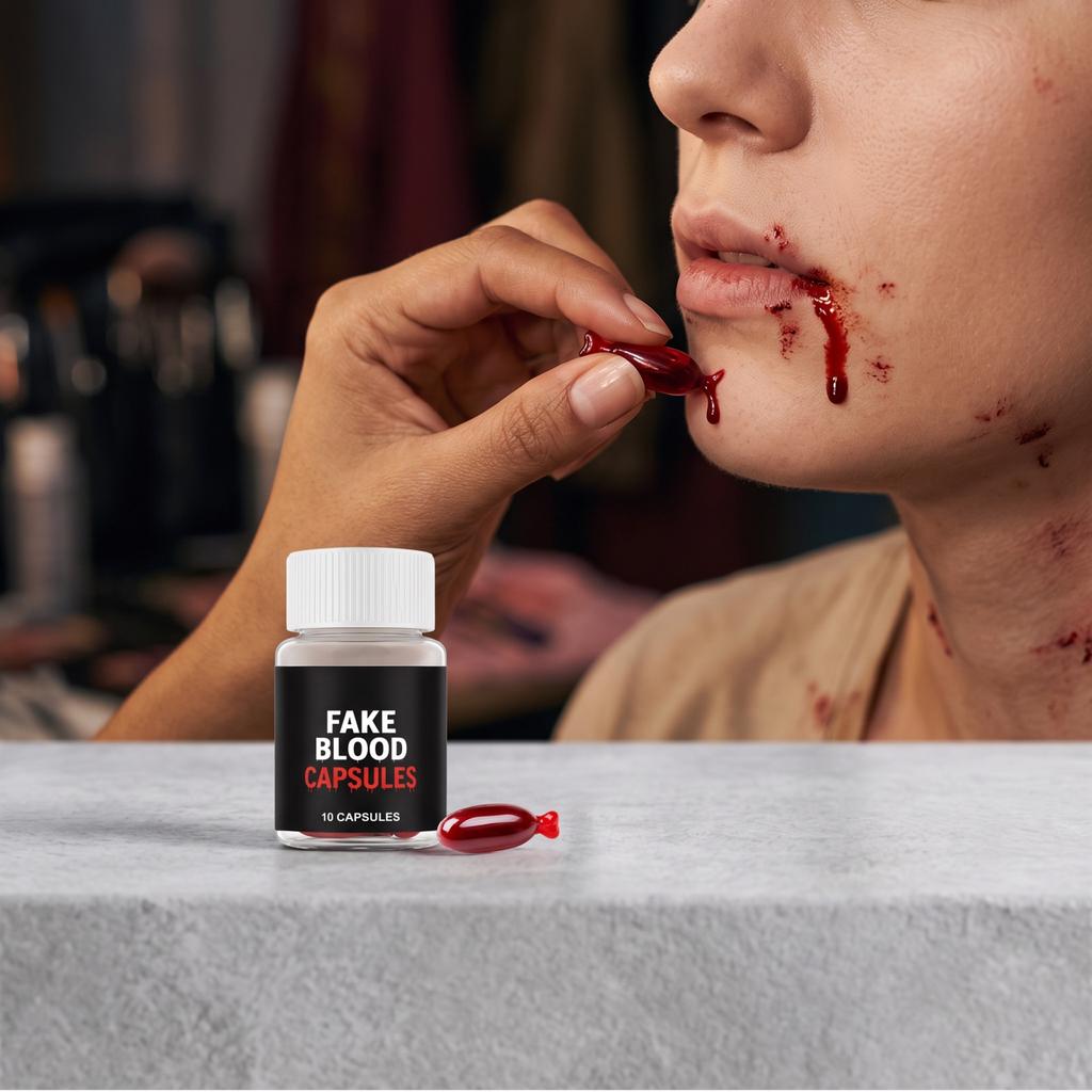 Halloween Fake Blood for Special Effects Makeup, Costume Accessories, Role Play and Wound Simulation