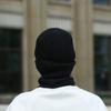 Winter New Velvet Thickened Cold-Proof And Warm Wool Hat Riding Windproof Protective Knitted Hat Scarf Two-Piece Set