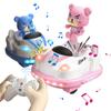 Remote Control Car Kit, 2.4G Family Competitive Spraying Bumper Cars with Light Music Rechargeable