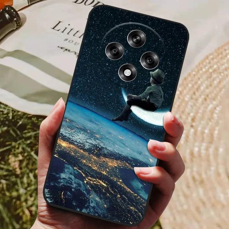 Чехол для Oppo Reno 12F 4G CPH2687 Милый Рисованный Чехол Мягкий Силиконовый Чехол Для Oppo Reno12 F Reno 12 FS Reno12F F27 5G Чехол-сумка