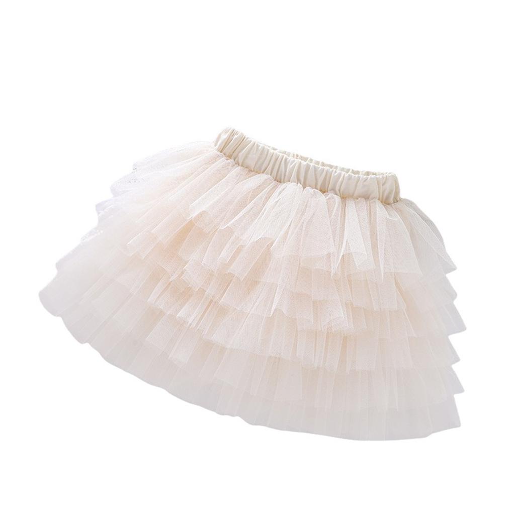 Летняя детская милая юбка для девочек на пышной юбке принцессы