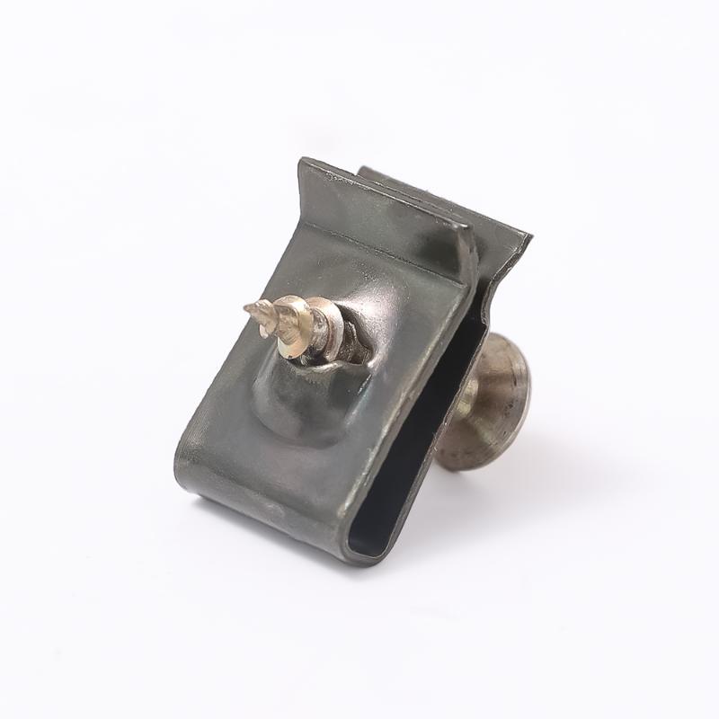 10/30 шт. Автомобильная винтовая основа U-образная клипса Автомобильный крепеж для модификации Металлическая клипса для защиты крыла бампера Аксессуары для интерьера автомобиля