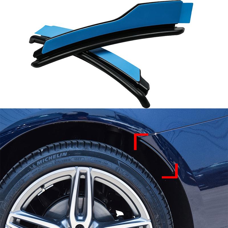 Для Mercedes Benz C238 E200 E220 E300 E350 E400 E53 AMG Coupe 2017-2022 автомобильный задний бампер расширение крыла колесо бровь губа