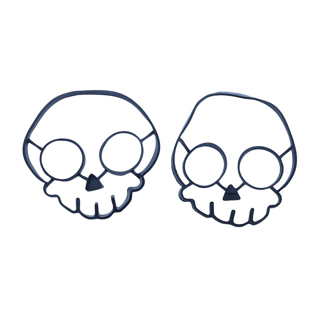 Забавная форма для яиц на Хэллоуин, форма для жарки на сковороде, простая в использовании форма для блинов, кухонный инструмент, идеально подходит для украшения хэллоуинского завтрака