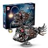 Deco 7042 Mechanical Lanternfish Building Block Model with Lights – Advanced Toy for Boys & Adults