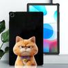 Мягкий черный защитный чехол TPU с рисунком щенка и кота для OPPO Realme Pad 10,4 дюйма/OPPO Realme Pad 5G, противоударный чехол для планшета