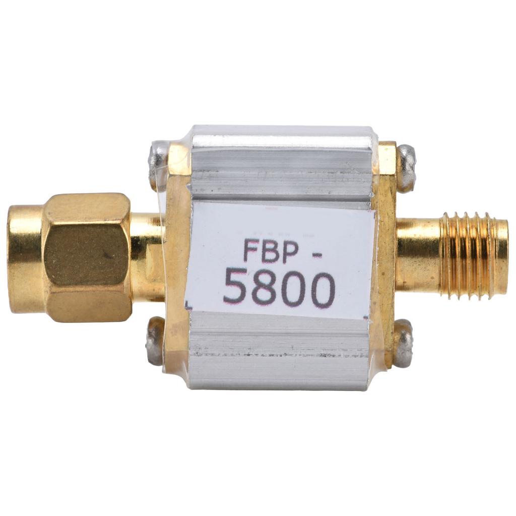 Bandpass Filter SMA Interface Low Interpolation Loss Reducing Noise Filtering Equipment for 5.8GHz R