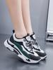 Женская повседневная спортивная обувь, женские кроссовки с дышащей сеткой на платформе, вулканизированная обувь на шнуровке, женские повседневные кроссовки для бега