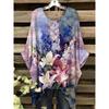 Women's fashion with elegant bohemian resort style and simple vintage floral prints