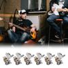 6Pcs Guitar String Tuning Peg Metal Open Tuner Key NaMachine Hd Set Kit for Acoustic Electric